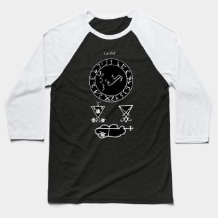 Lucifer Sigil Baseball T-Shirt
